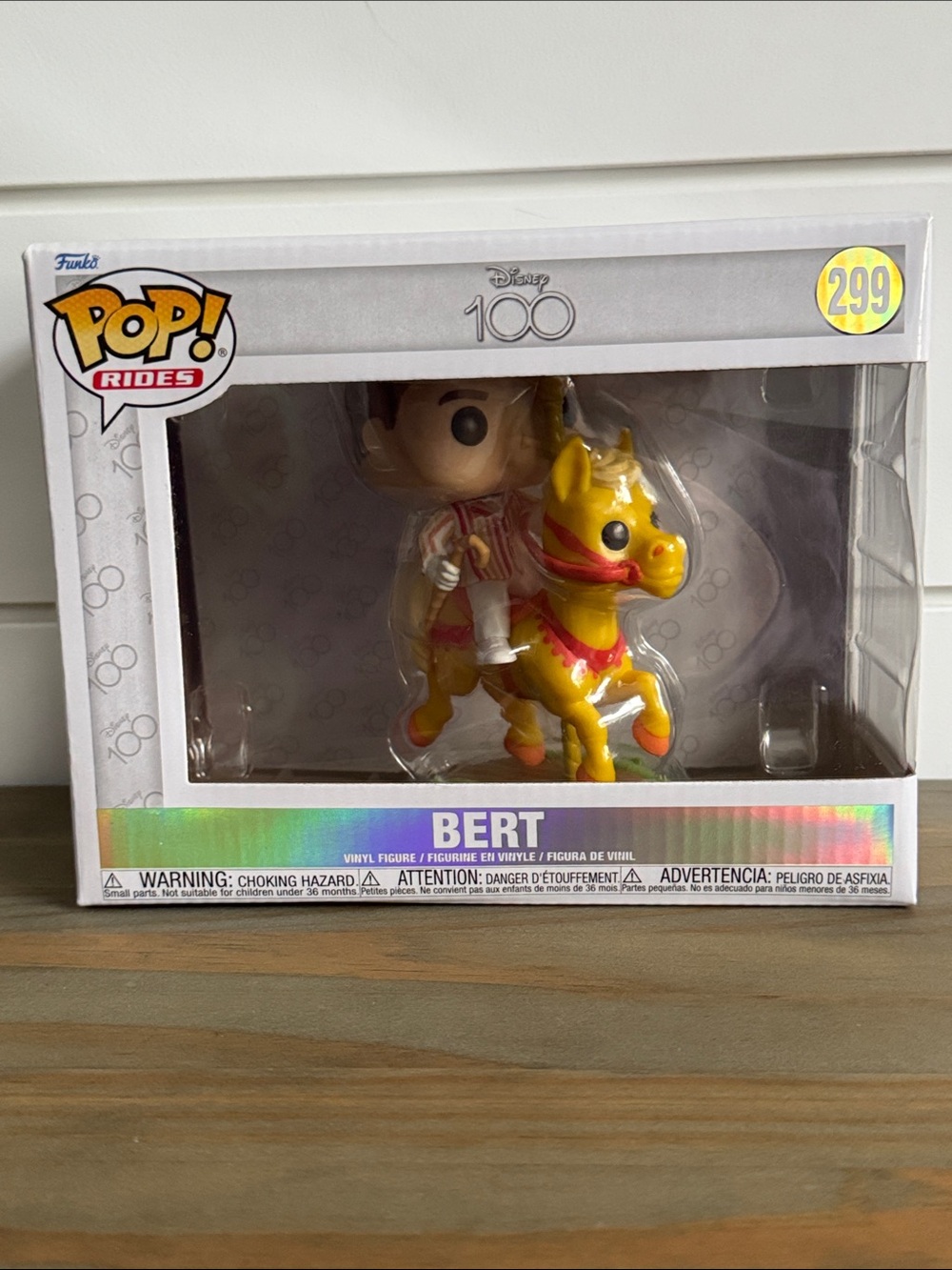 Funko Pop! | Rides #299: Mary Poppins Bert on Carousel Horse - Vinyl Figure